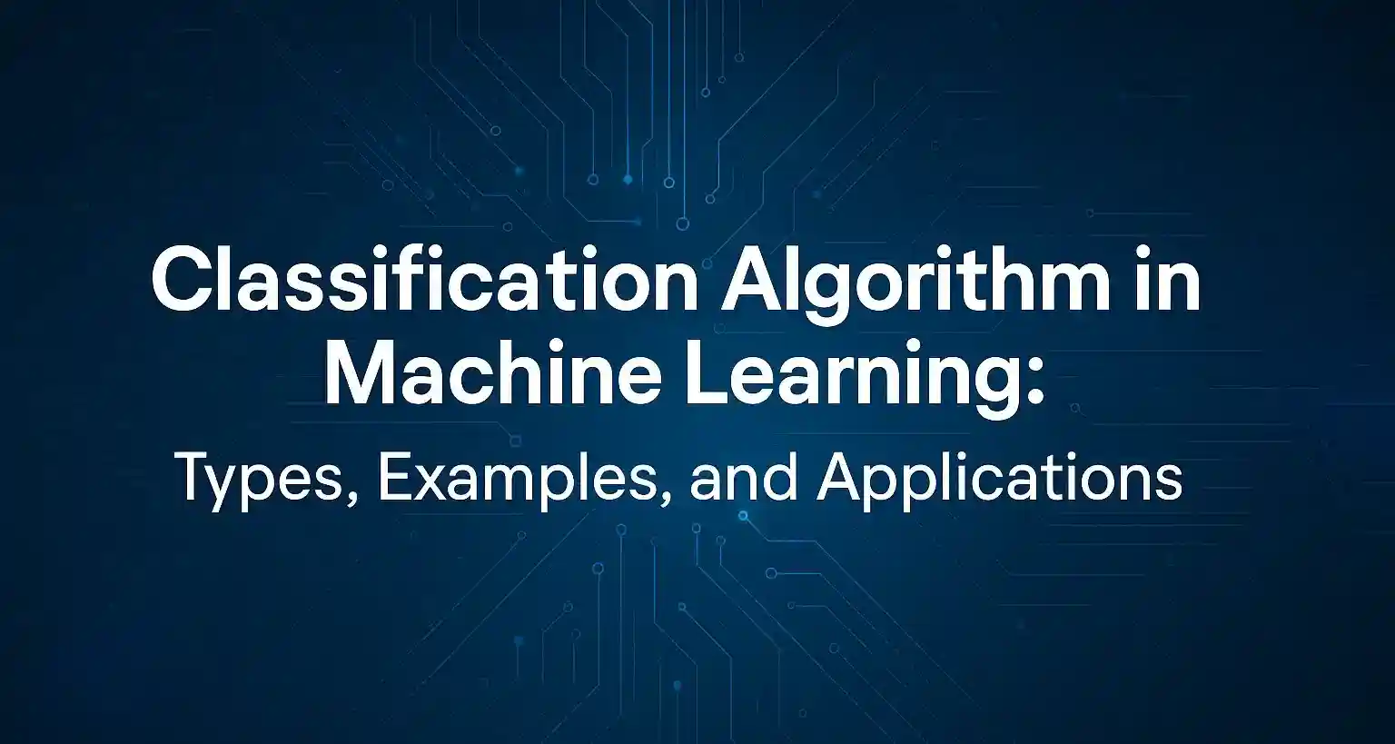 Algorithm ML