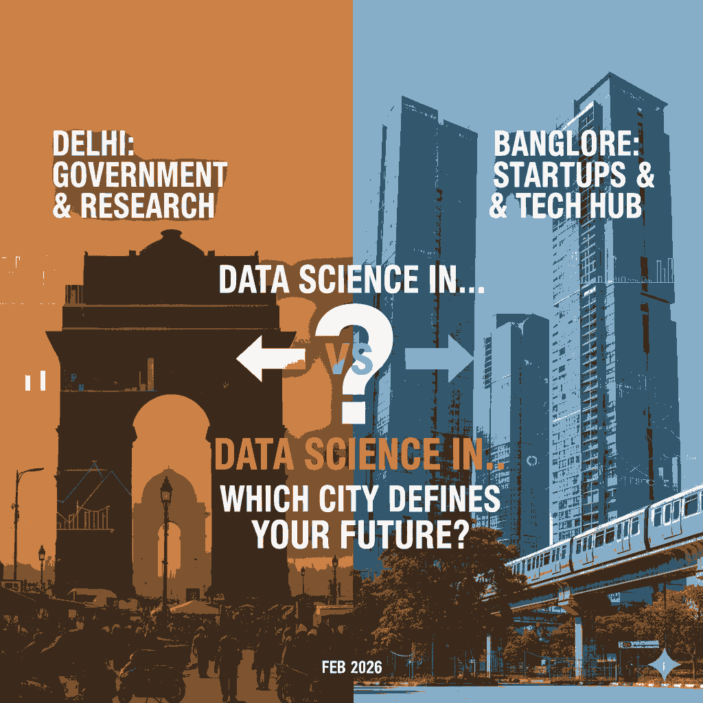 Data Science in Delhi vs Bangalore: Which City Defines Your Future?