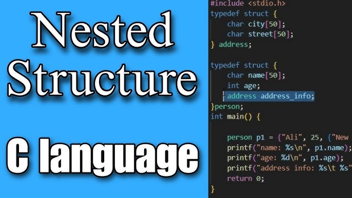 Nested Structure in C Programming