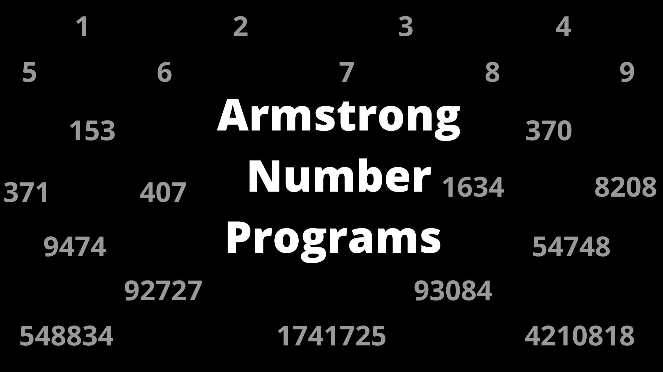 What Is Armstrong Number