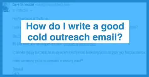 How to write cold outreach emails with AI