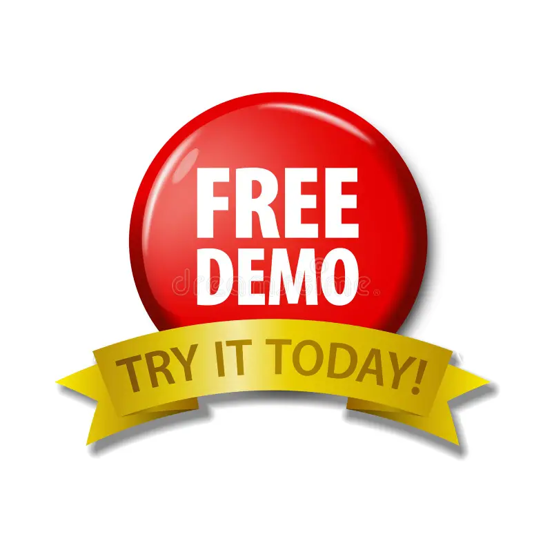 Free demo session icon