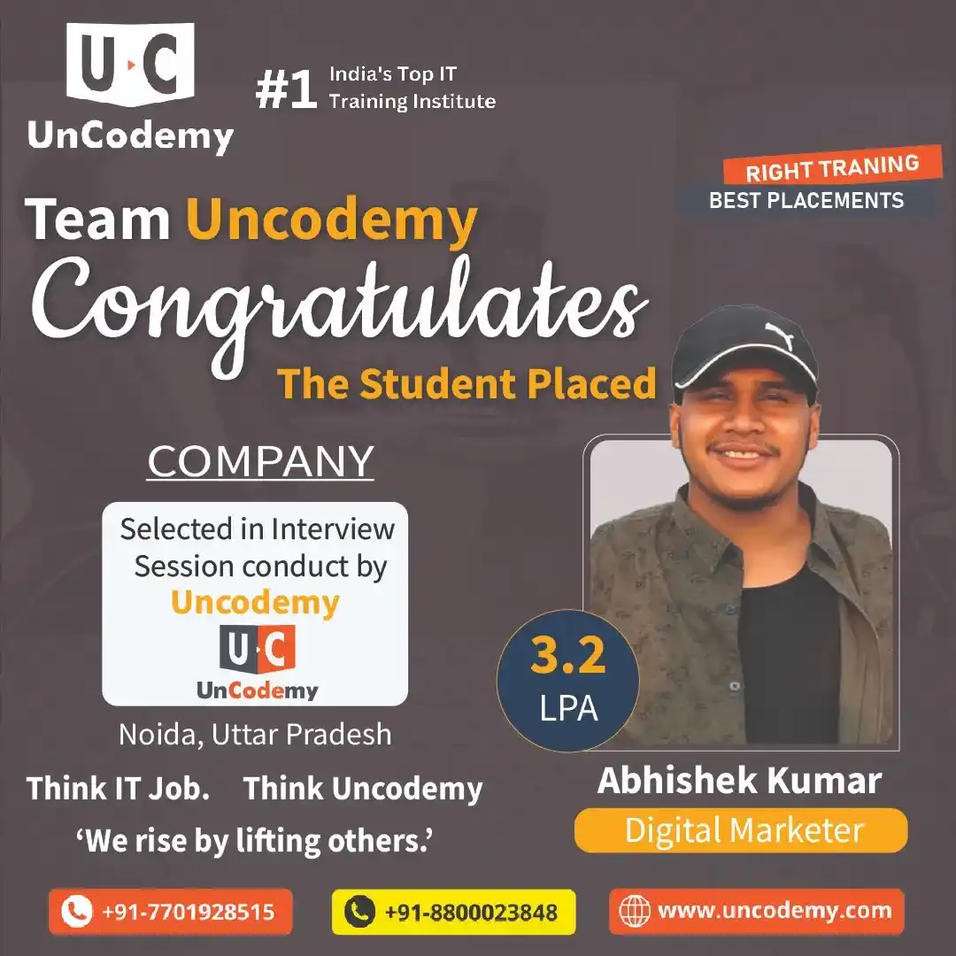 Abhishek Kumar – Student Success
