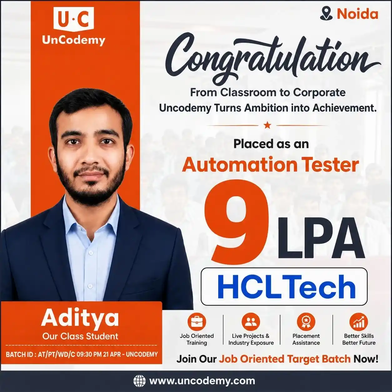 Aditya – Student Success