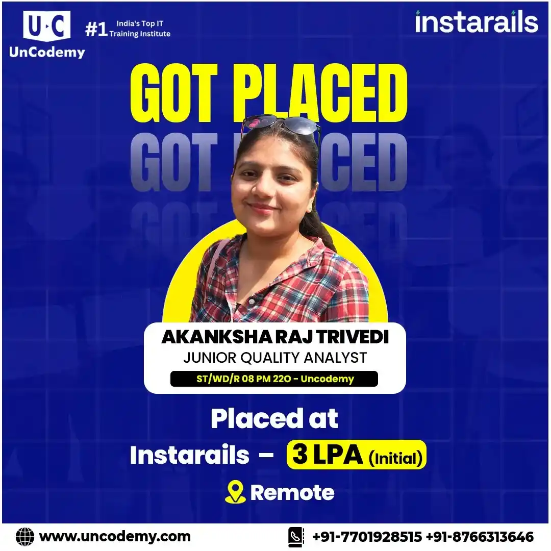 Akanksha Raj Trivedi - Student Success