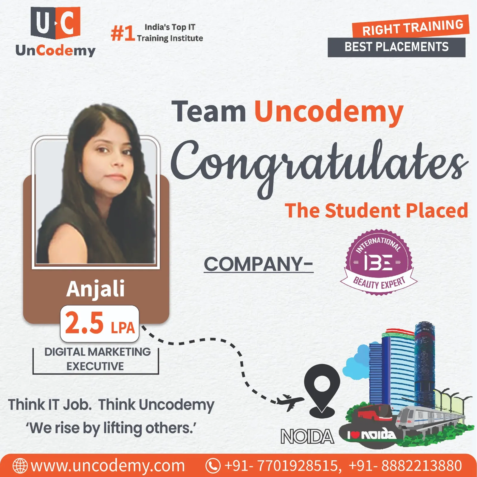 Anjali - Student Success