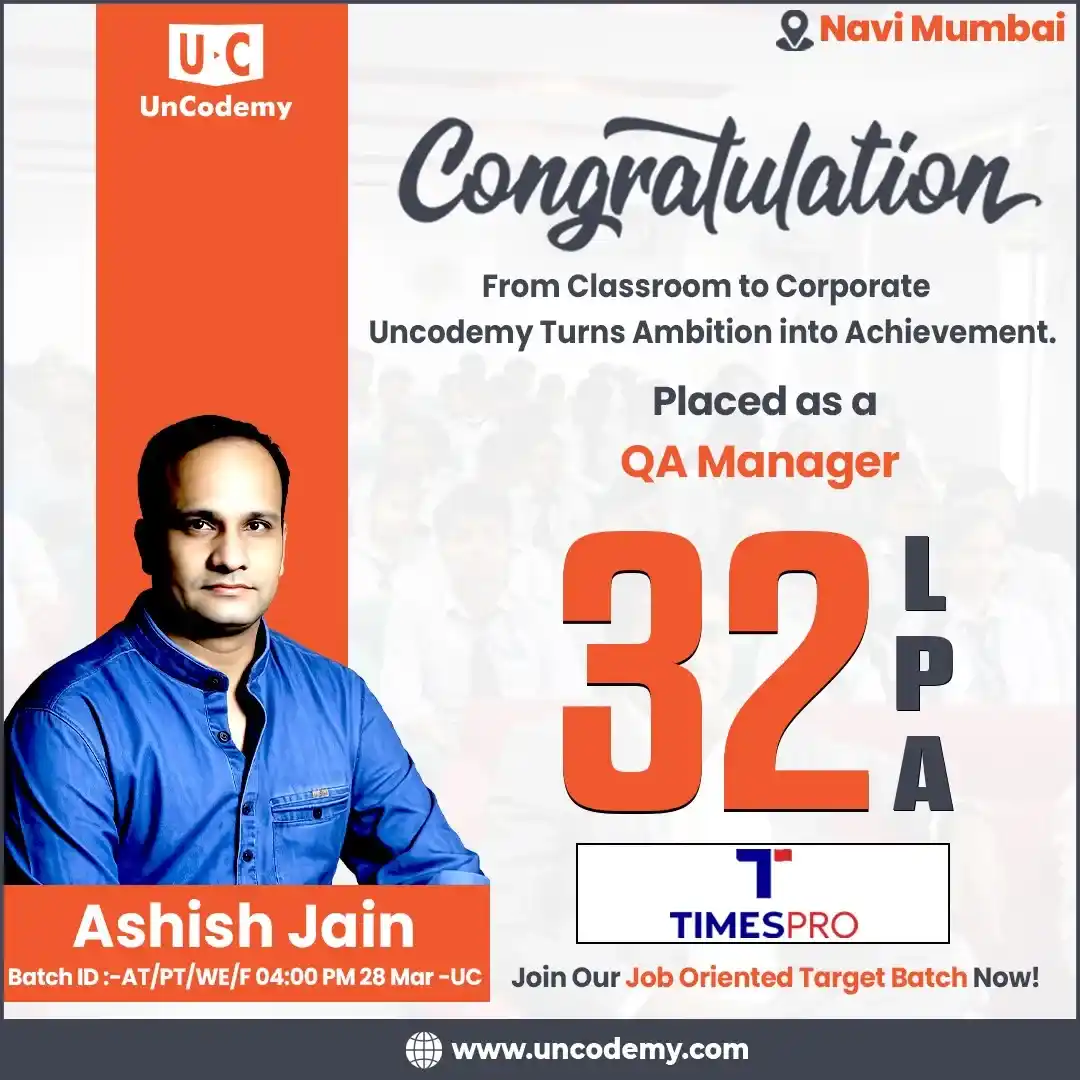 Ashish Jain – Student Success