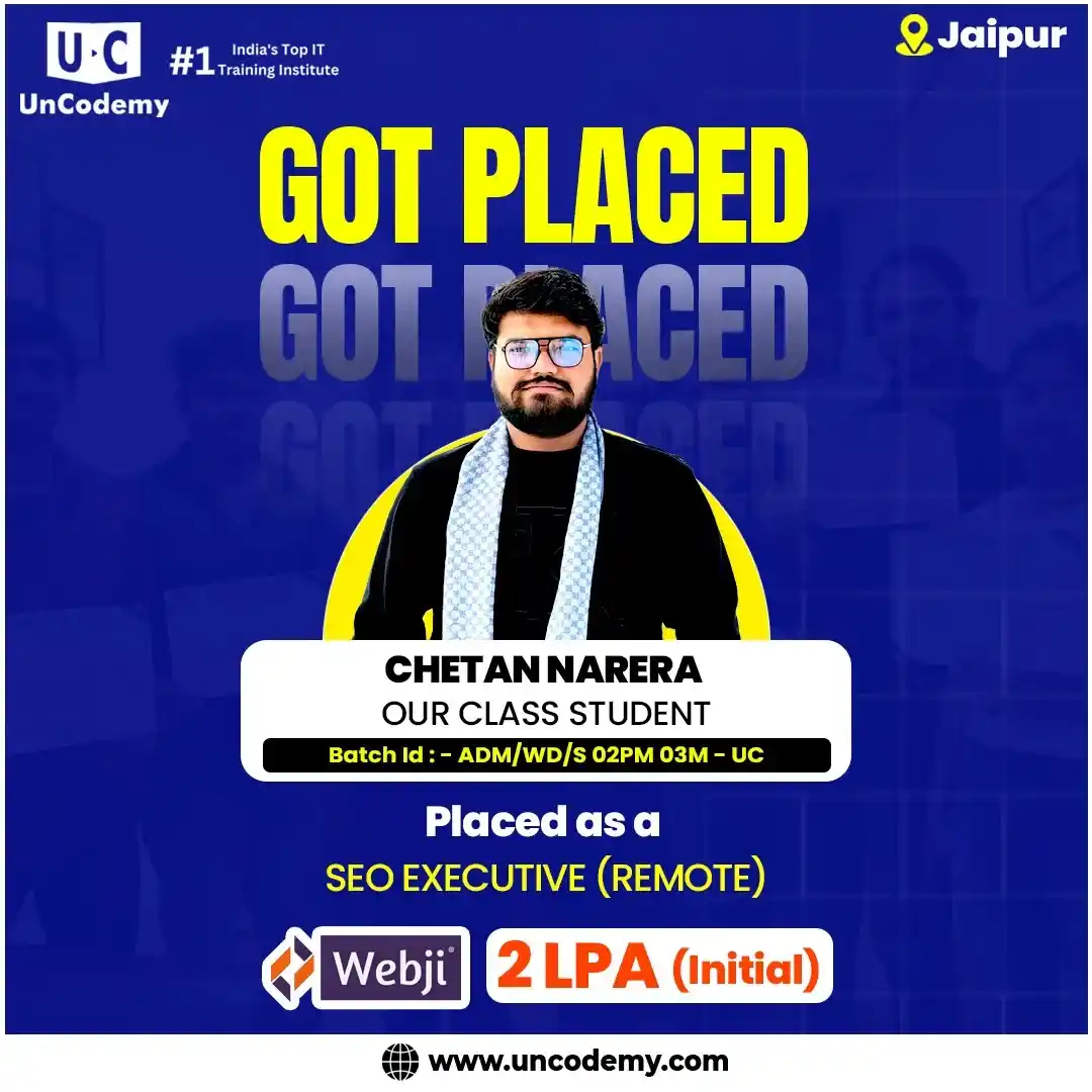 Chetan Narera – Student Success
