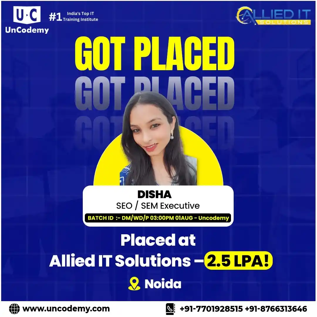 Disha – Student Success