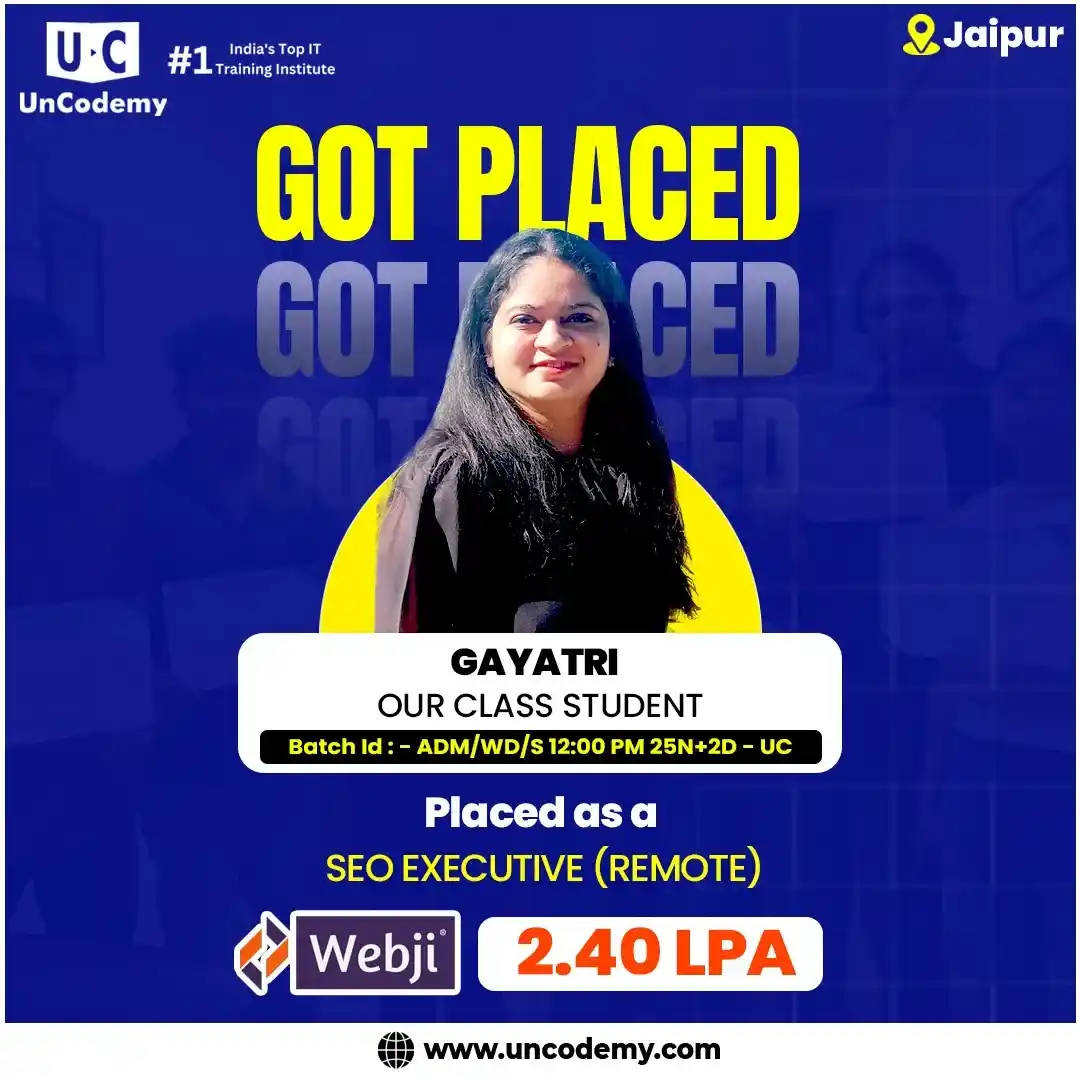 Gayatri – Student Success