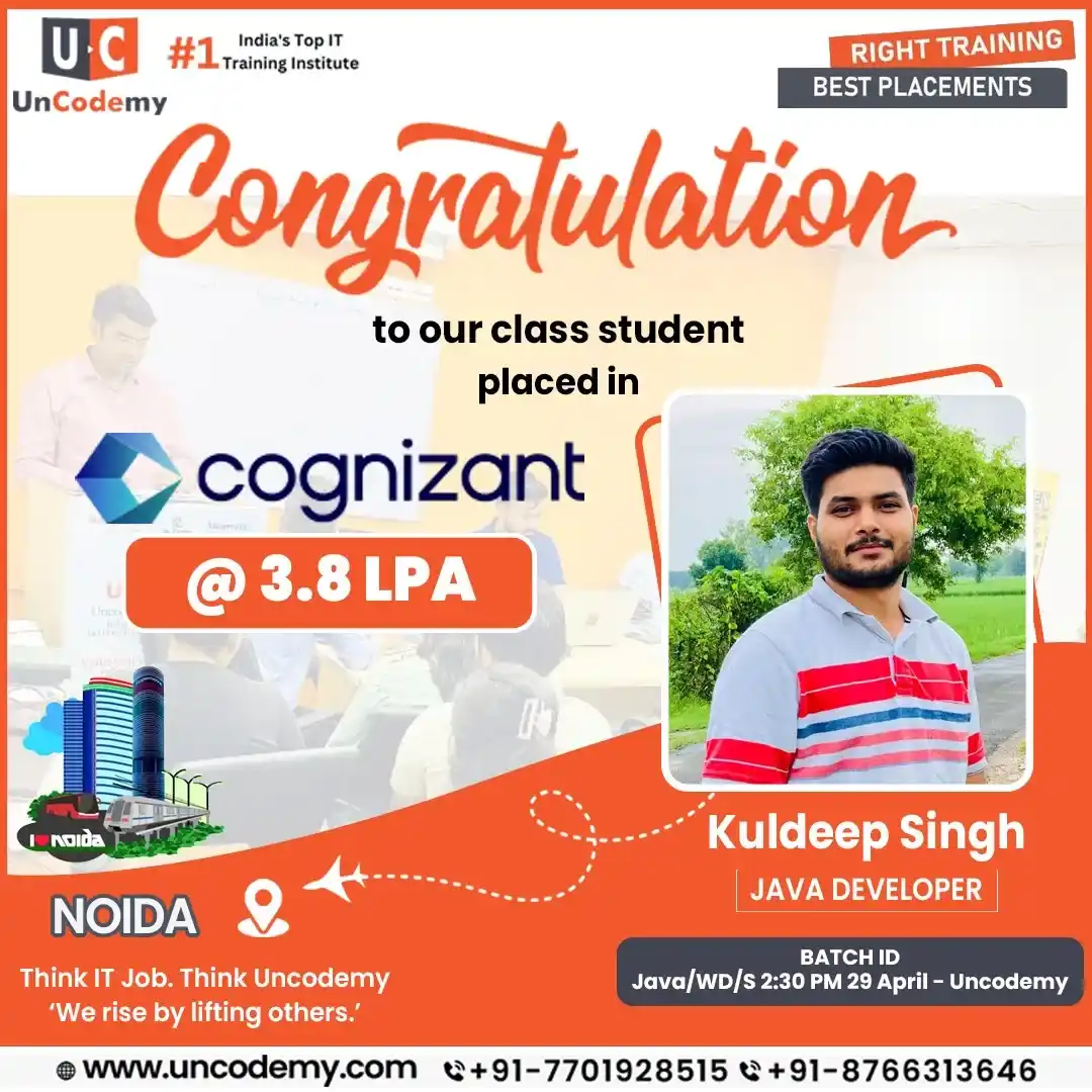 Kuldeep Singh - Student Success