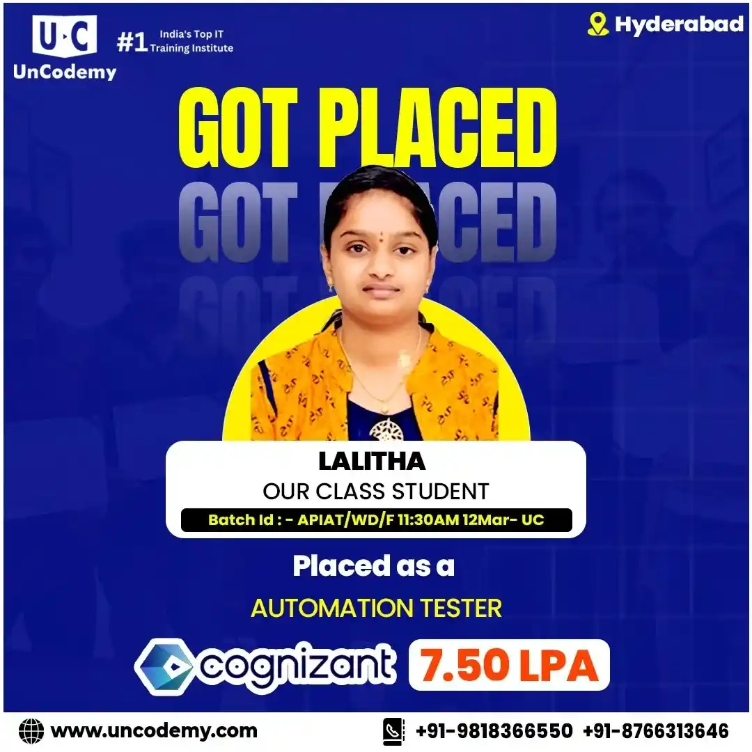Lalitha - Student Success