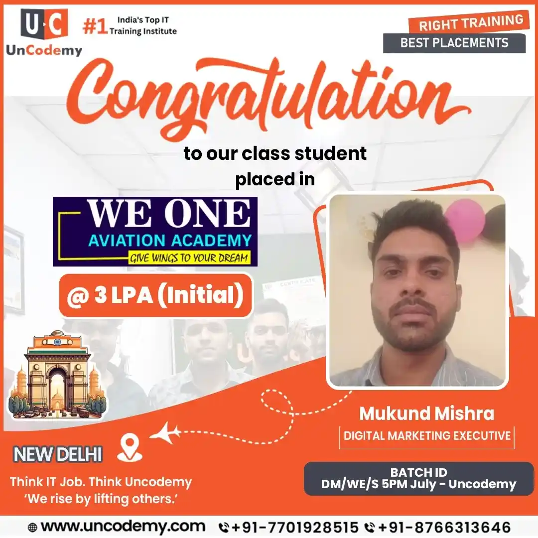 Mukund Mishra – Student Success