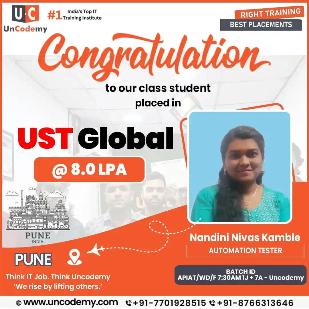 Nandini Nivas Kamble - Student Success