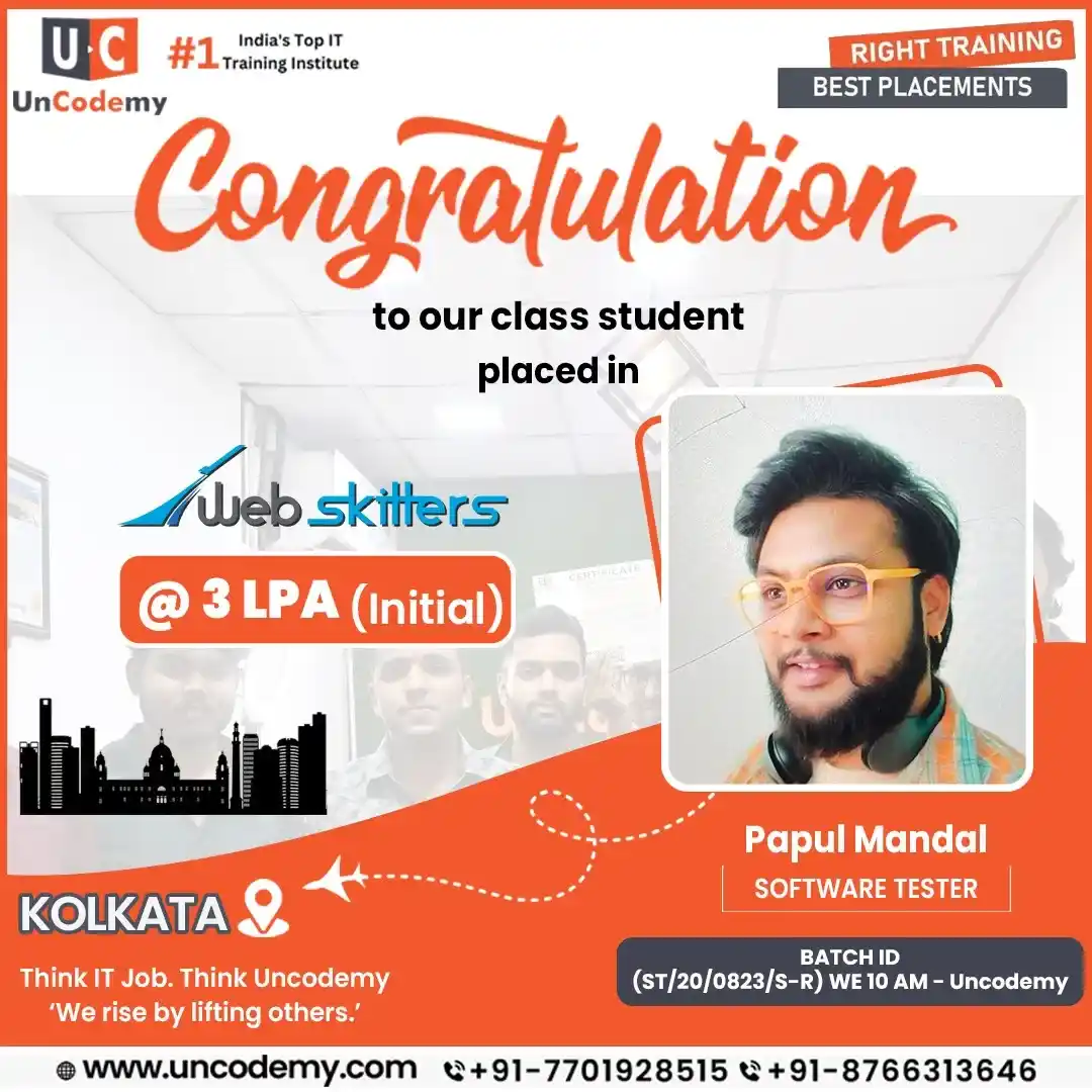 Papul Mandal - Student Success