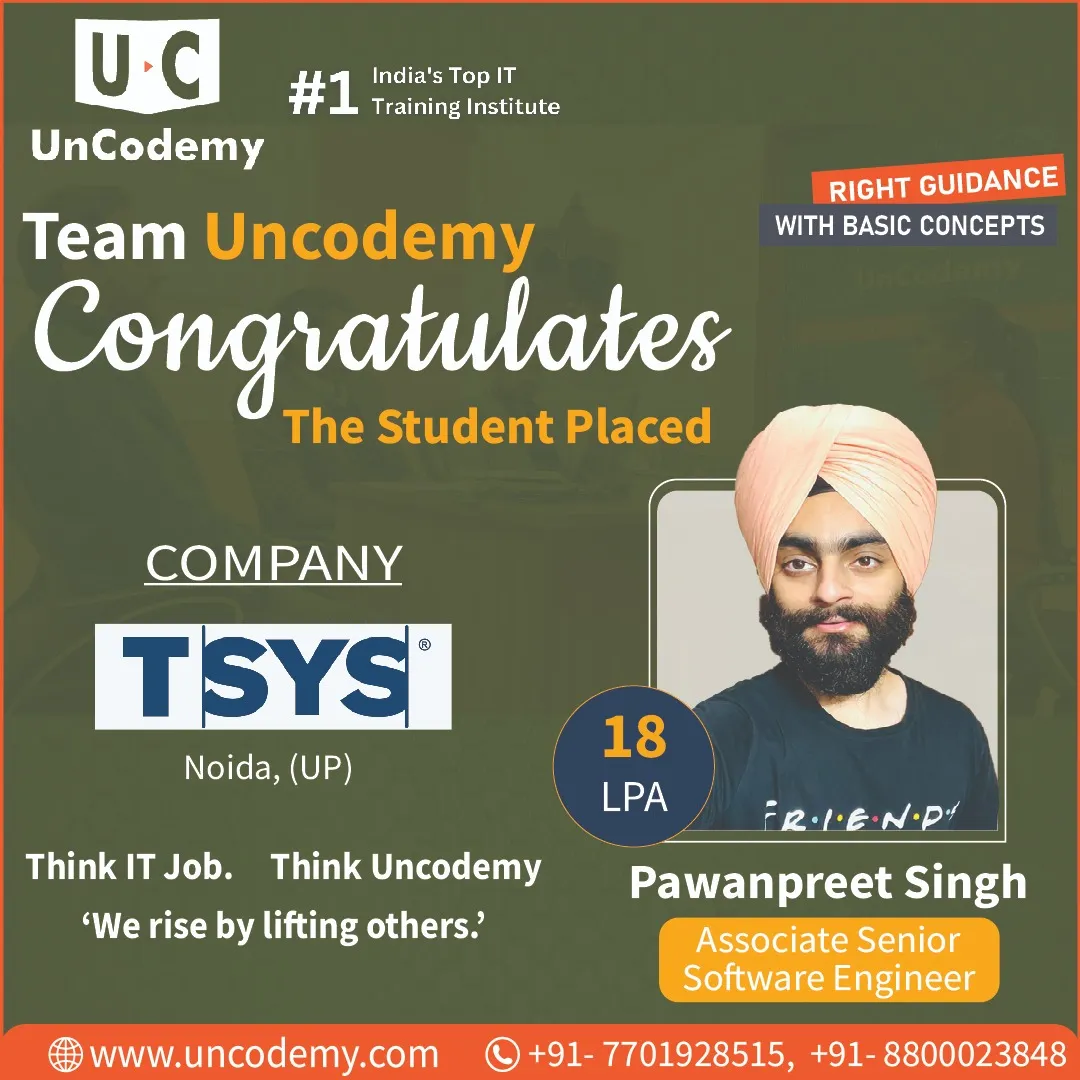 Pawanpreet Singh - Student Success