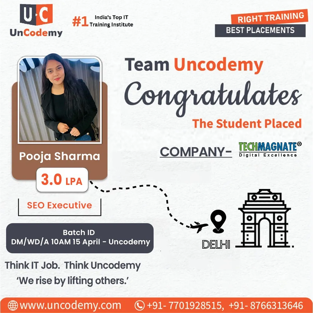 Pooja Sharma - Student Success