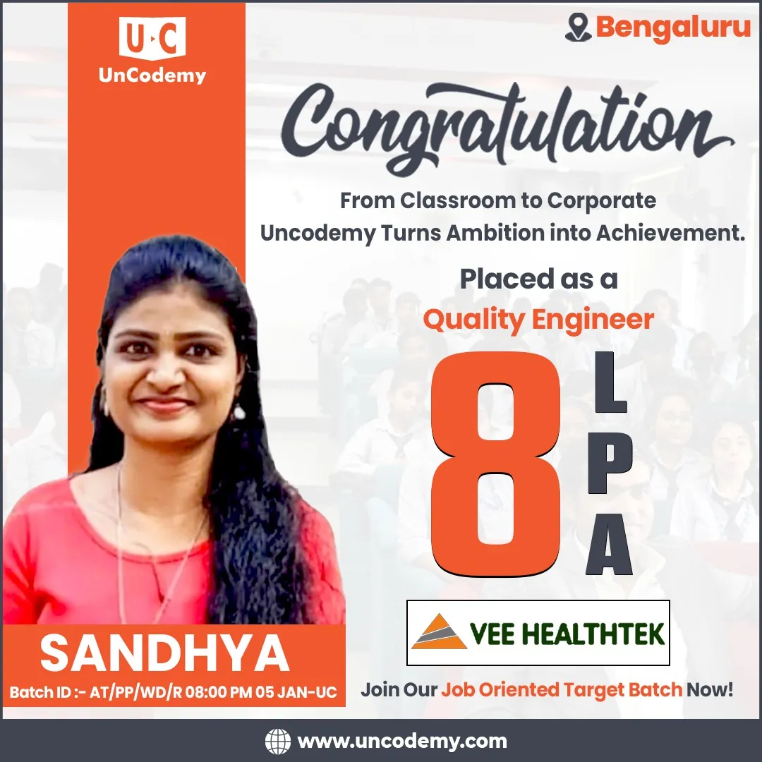 Sandhya - Student Success