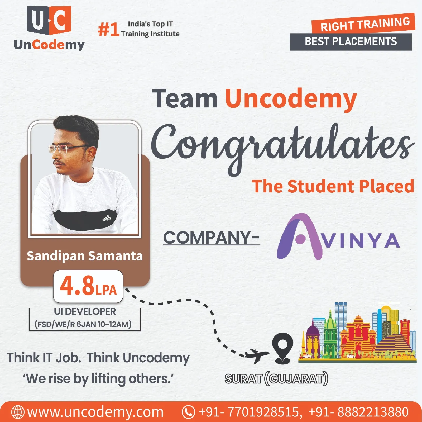 Sandipan Samanta - Student Success