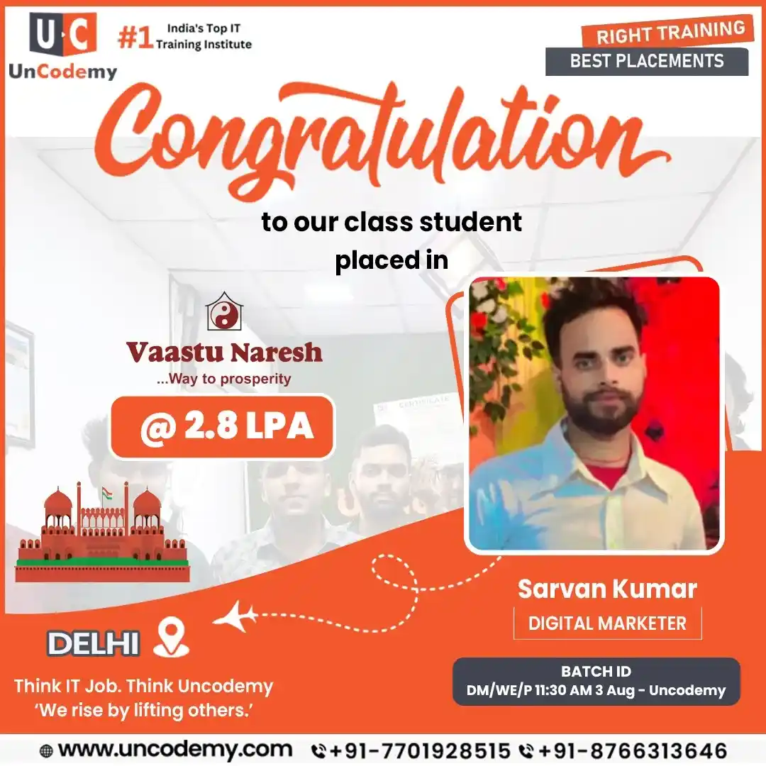 Sarvan Kumar - Student Success
