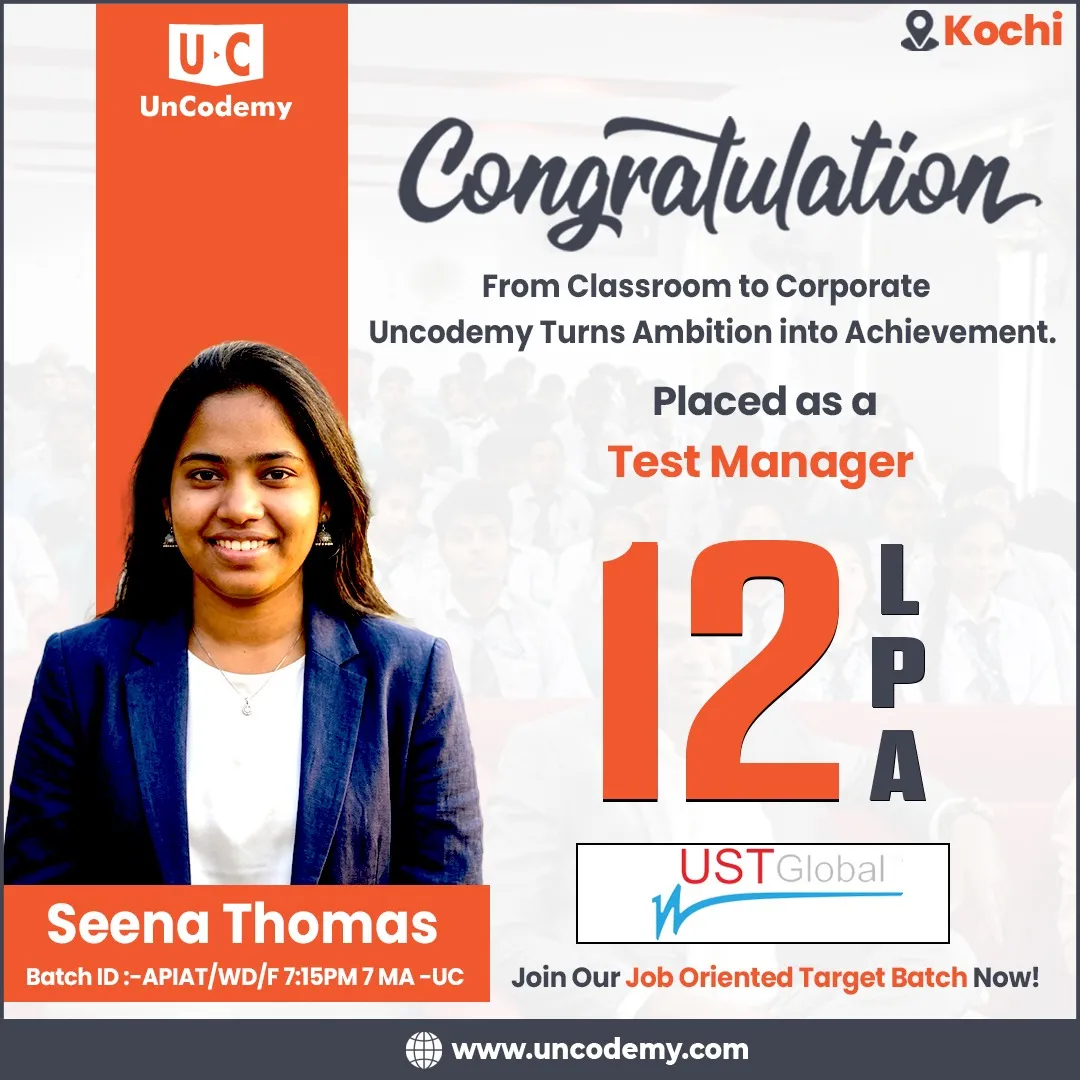 Seena Thomas - Student Success