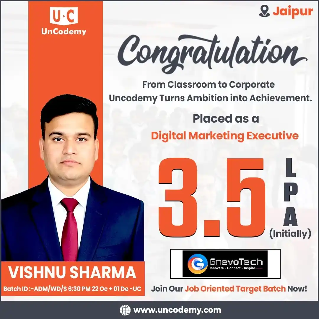 Vishnu Sharma – Student Success